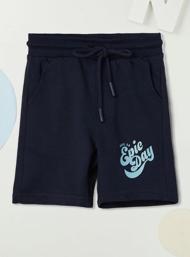 Boys Printed Shorts - Pack of 2