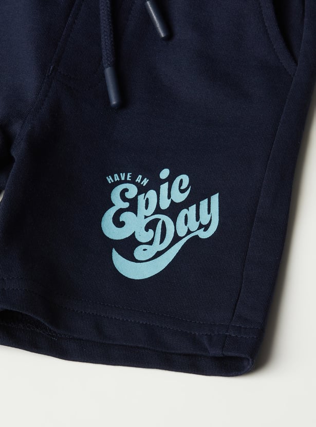 Boys Printed Shorts - Pack of 2