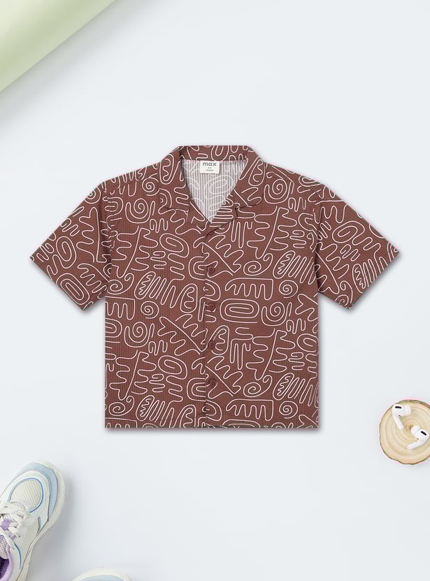 Boys Printed Shirt - Pack of 2