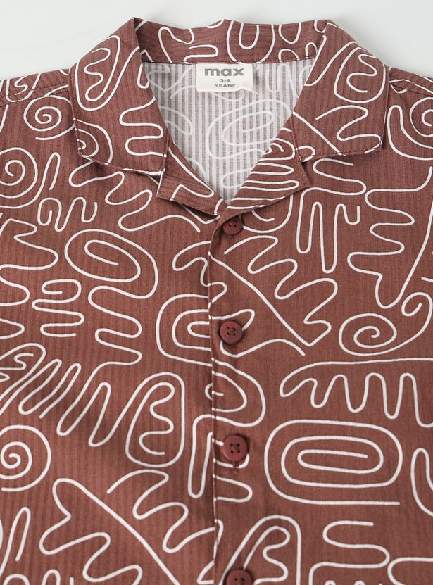 Boys Printed Shirt - Pack of 2