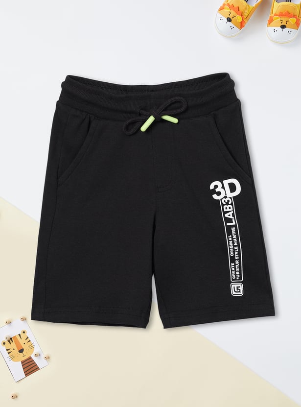 Boys Printed Shorts Set - Pack of 2