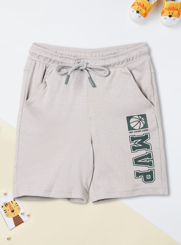 Boys Printed Shorts Set - Pack of 2