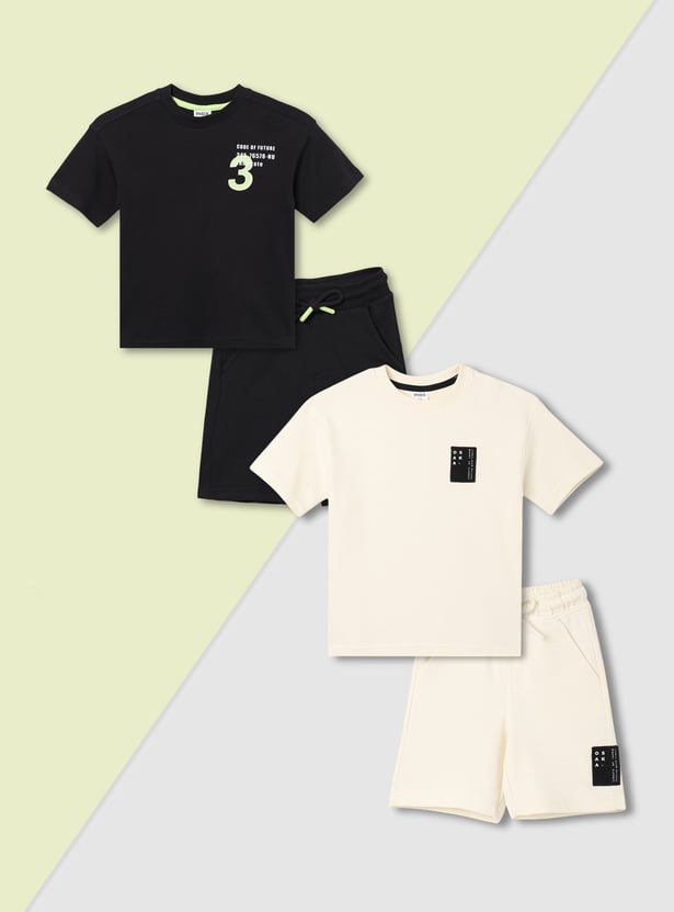 Boys Assorted Shorts Set - Pack of 2