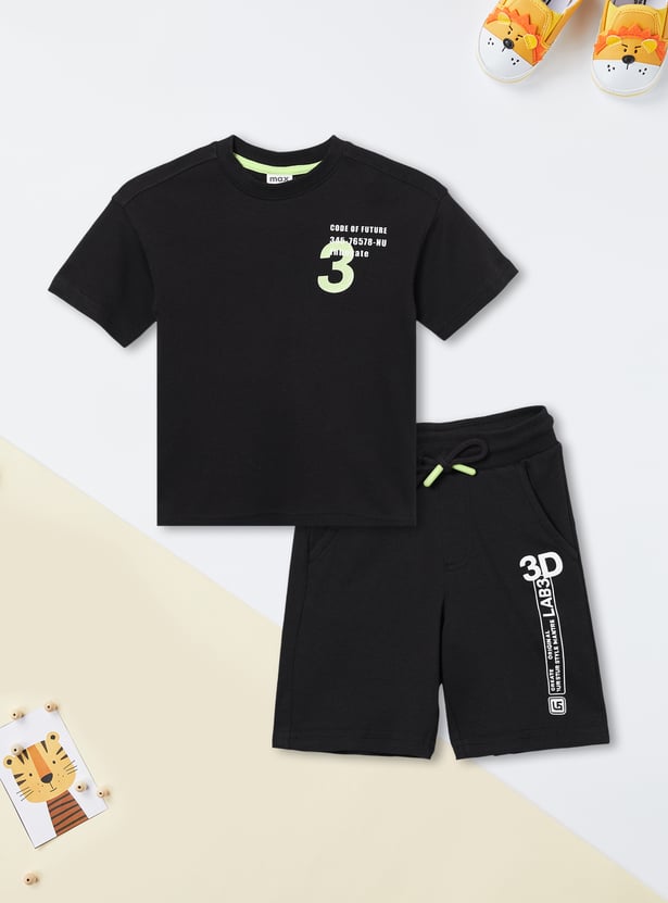 Boys Assorted Shorts Set - Pack of 2