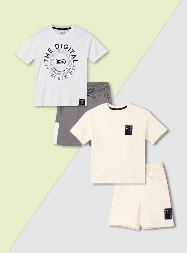 Boys Assorted Shorts Set - Pack of 2