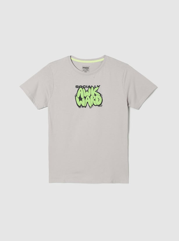 Boys Printed T-shirt - Pack of 2