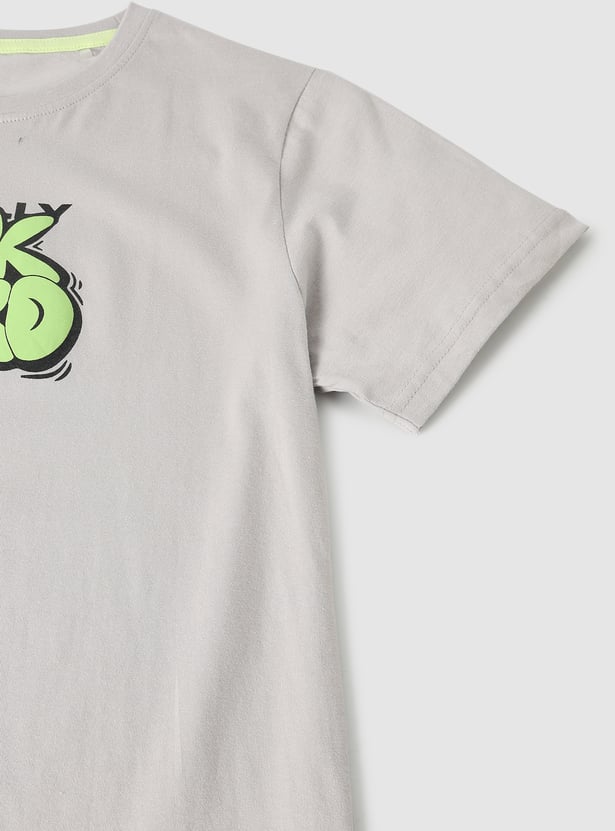 Boys Printed T-shirt - Pack of 2