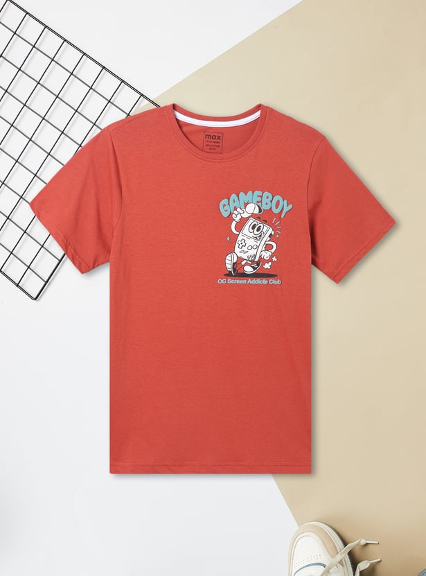 Boys Printed T-shirt - Pack of 2