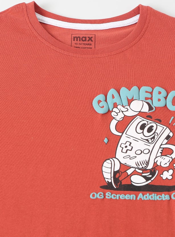 Boys Printed T-shirt - Pack of 2