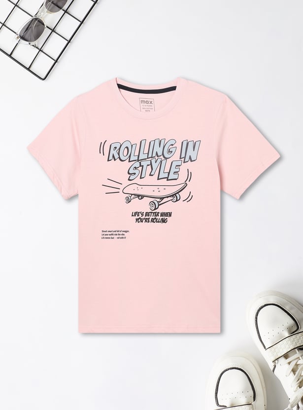 Boys Printed T-shirt - Pack of 2