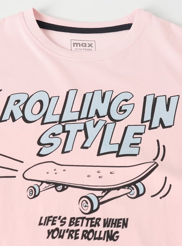 Boys Printed T-shirt - Pack of 2