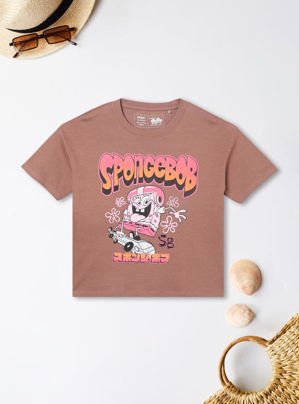 Girls Character Print T-shirt - Pack of 2
