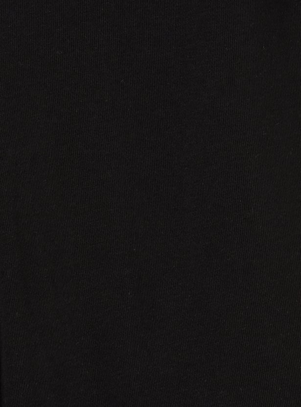 Girls Solid Track Pants - Pack of 2