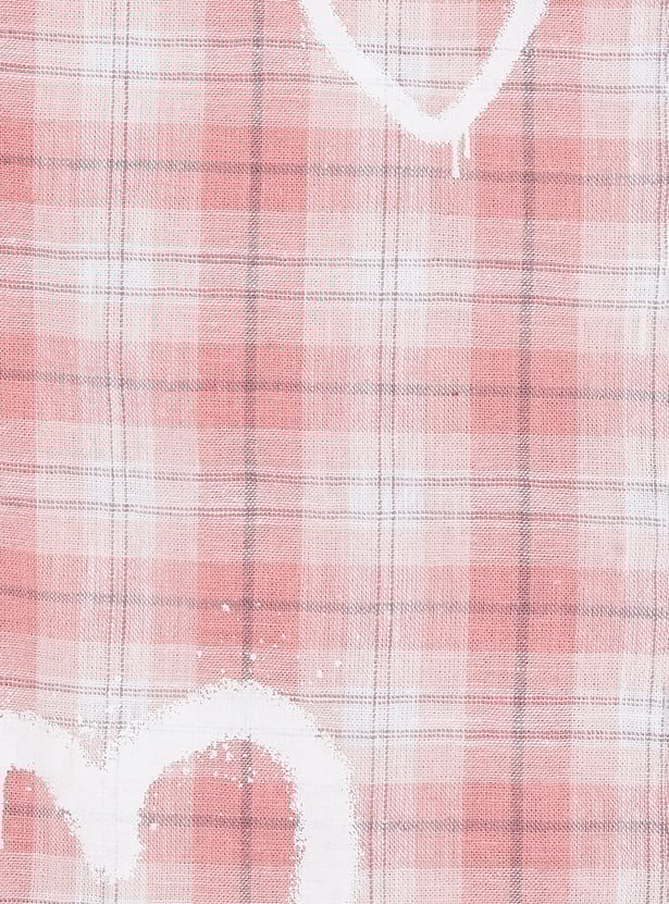 Girls Checked Shirt - Pack of 2