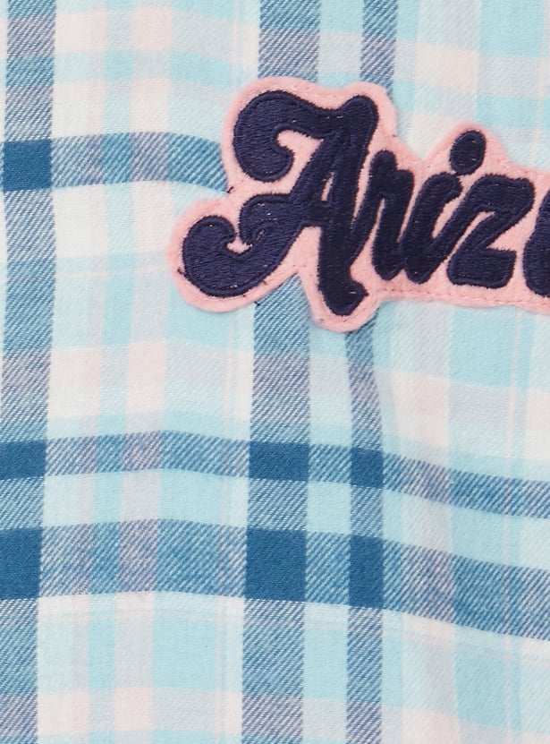 Girls Checked Shirt - Pack of 2