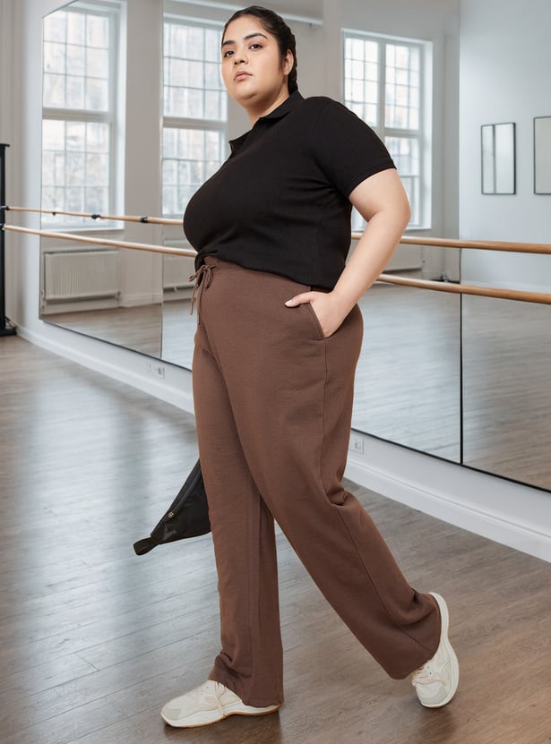 Women Solid Sports Track Pants - Pack of 2