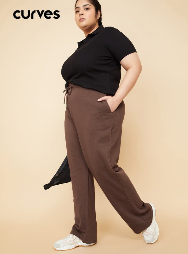 Women Solid Sports Track Pants - Pack of 2