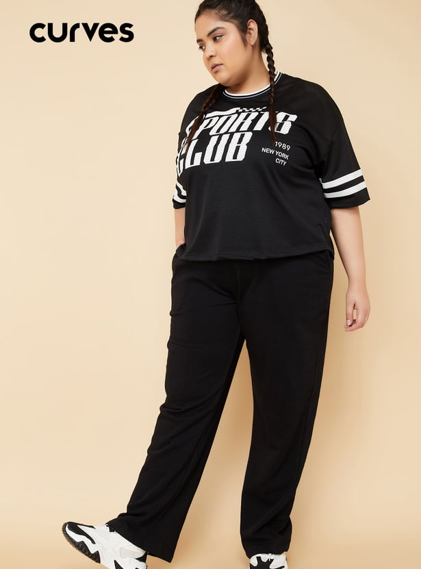 Women Solid Sports Track Pants - Pack of 2