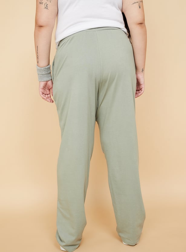 Women Solid Sports Track Pants - Pack of 2