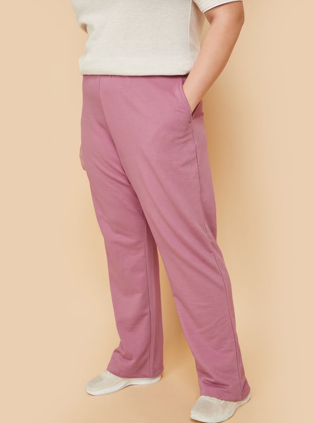 Women Solid Sports Track Pants - Pack of 2