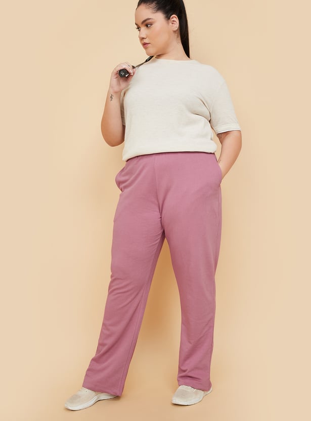 Women Solid Sports Track Pants - Pack of 2
