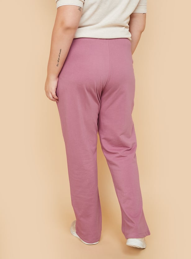 Women Solid Sports Track Pants - Pack of 2