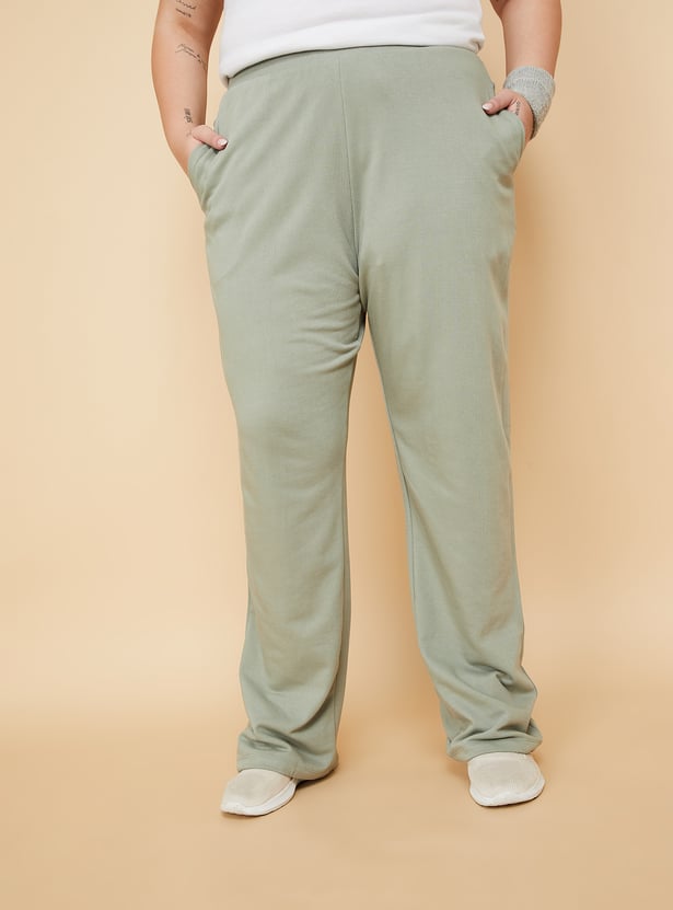 Women Solid Sports Track Pants - Pack of 2