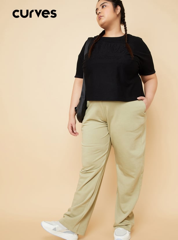 Women Solid Sports Track Pants - Pack of 2