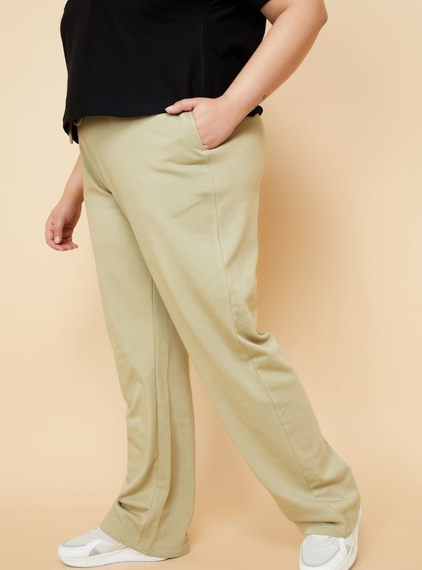 Women Solid Sports Track Pants - Pack of 2