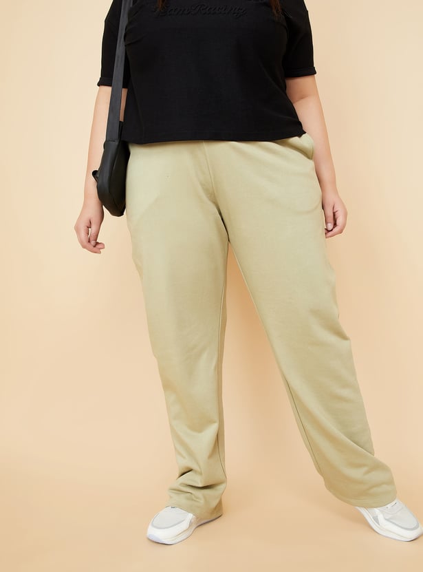 Women Solid Sports Track Pants - Pack of 2
