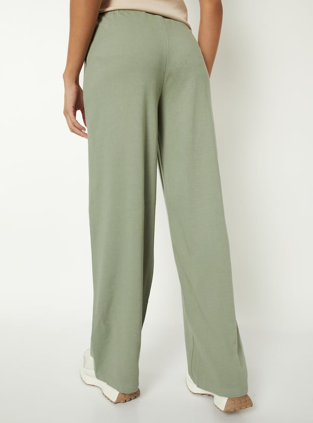 Women Solid Sports Track Pants - Pack of 2