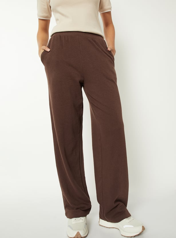 Women Solid Sports Track Pants - Pack of 2