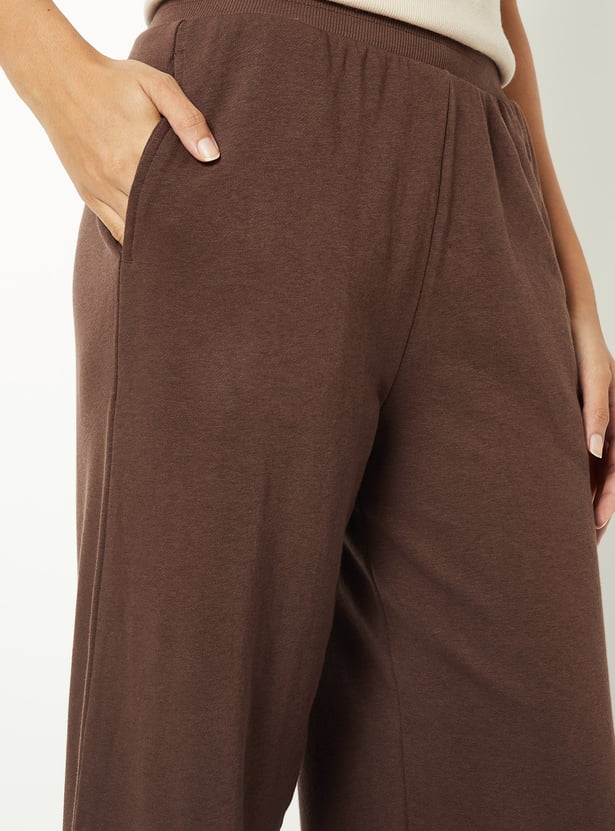 Women Solid Sports Track Pants - Pack of 2
