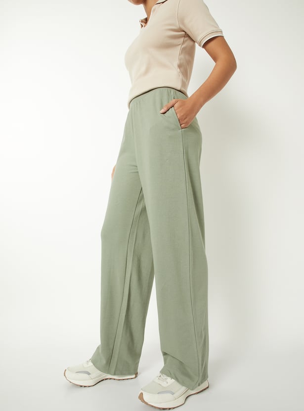 Women Solid Sports Track Pants - Pack of 2