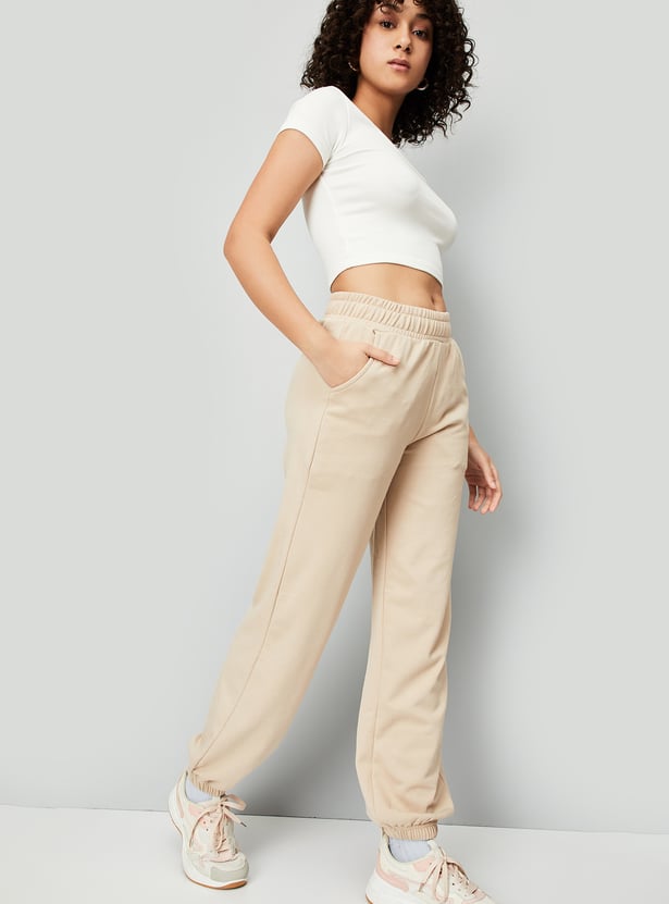 Women Solid Joggers - Pack of 2
