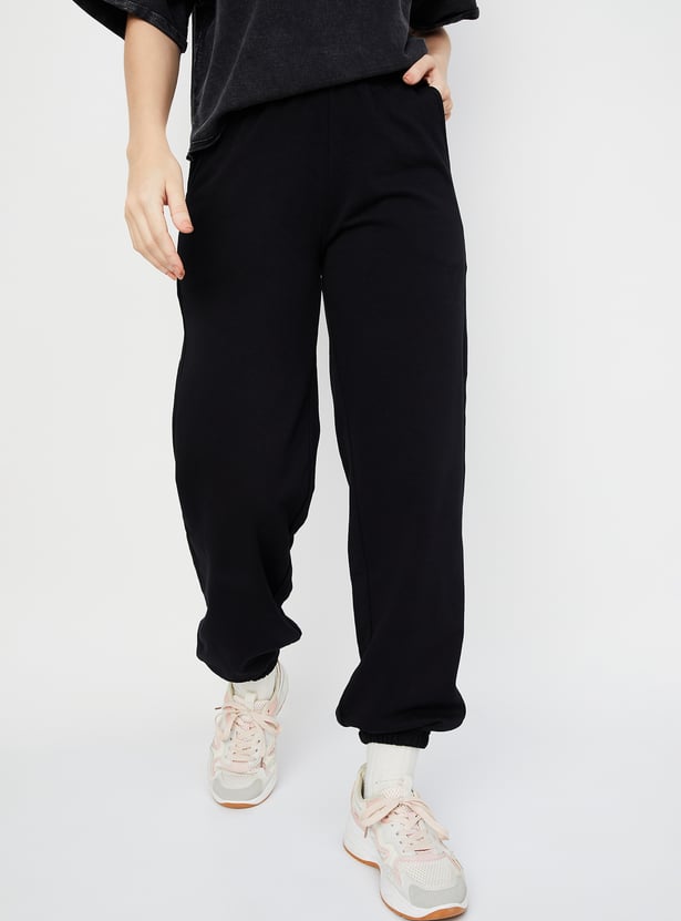 Women Solid Joggers - Pack of 2