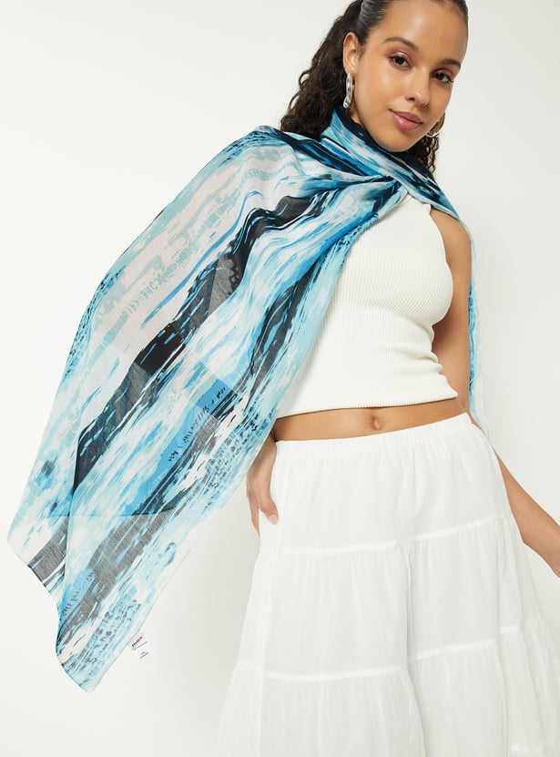 Women Printed Scarf - Pack of 2