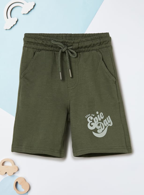Boys Printed Shorts - Pack of 2