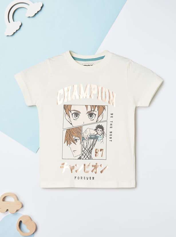 Boys Printed T-shirts - Pack of 2