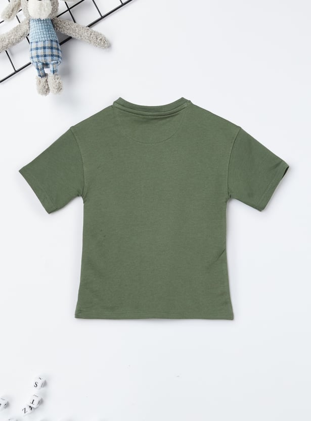 Boys Embossed T-shirts - Pack of 2