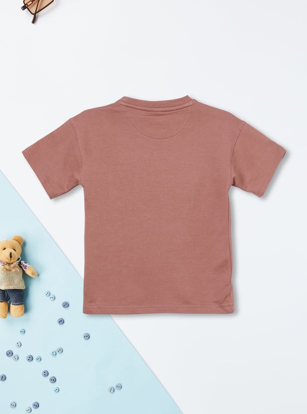 Boys Embossed T-shirts - Pack of 2