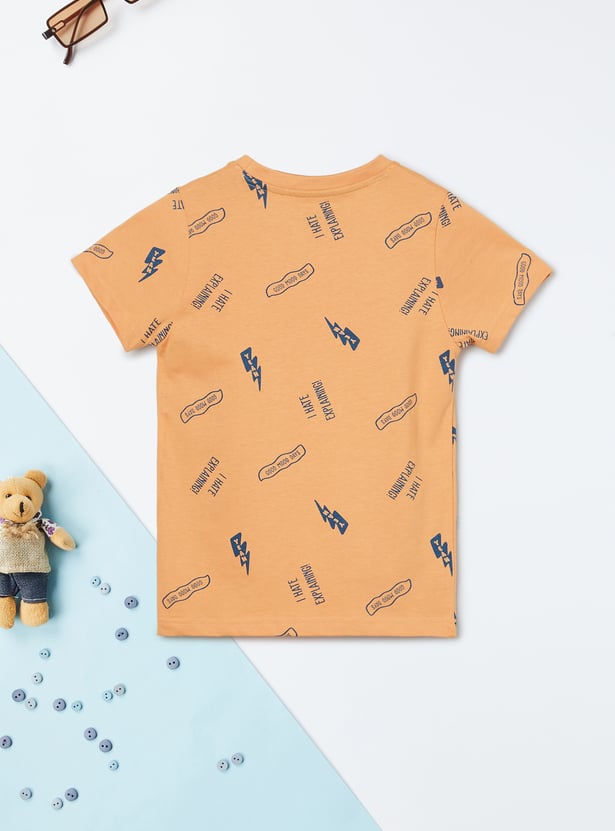 Boys Printed T-shirts - Pack of 2