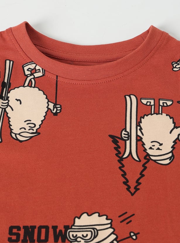 Boys Printed T-shirts - Pack of 2