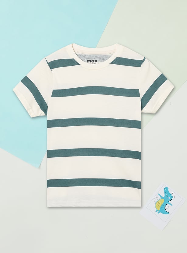 Boys Striped T-shirts - Pack of 2