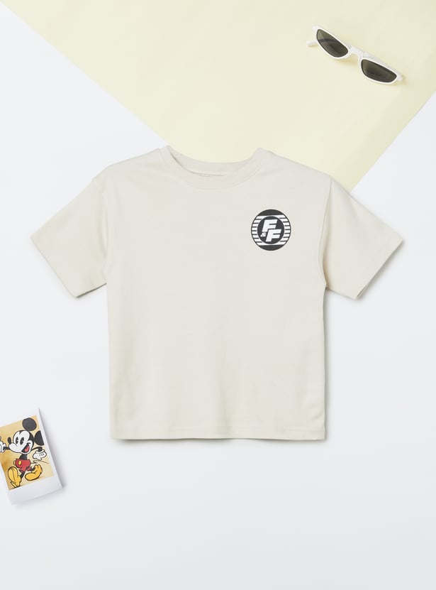 Boys Character Print T-shirts - Pack of 2