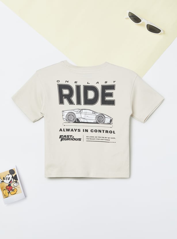 Boys Character Print T-shirts - Pack of 2