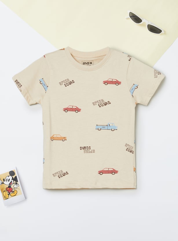 Boys Printed T-shirt - Pack of 2