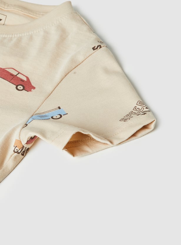 Boys Printed T-shirt - Pack of 2