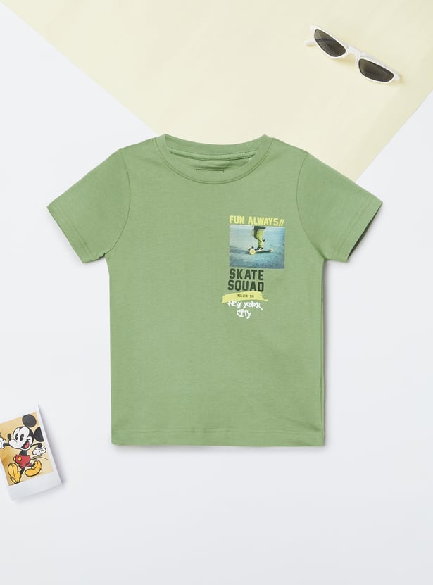 Boys Printed T-shirt - Pack of 2