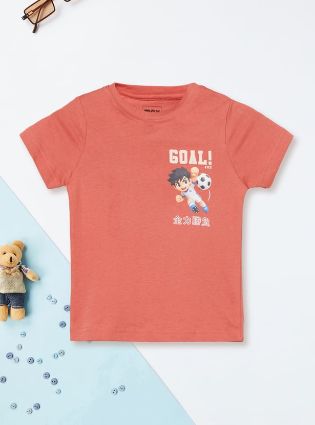 Boys Printed T-shirt - Pack of 2